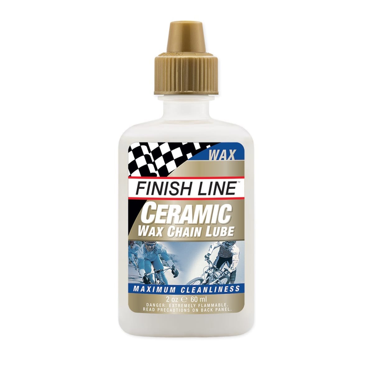 Keramisk Kædesmøremiddel i Flaske FINISH LINE CERAMIC WAX LUBE - Alle Forhold (60 ml)