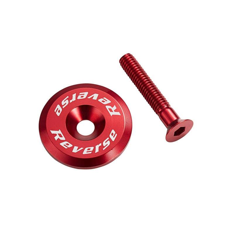 REVERSE COMPONENTS 1"1/8 Cap Red