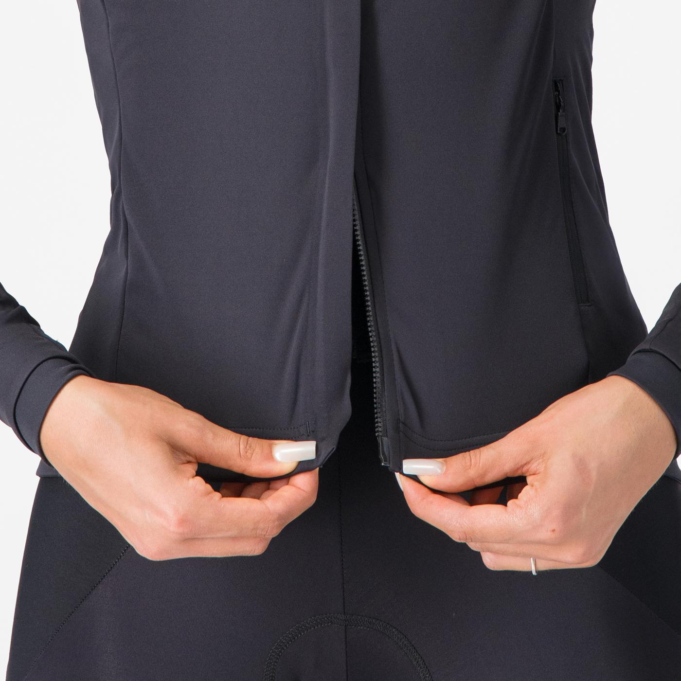 Jacke CASTELLI ALPHA 150 Damen Schwarz
