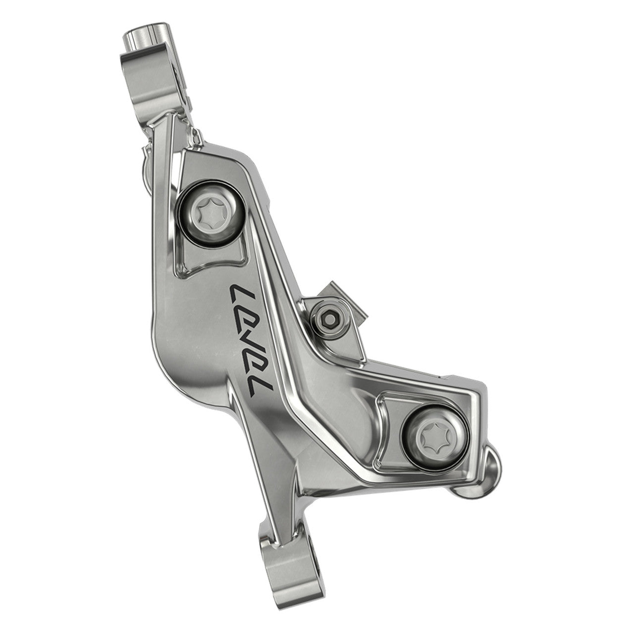 SRAM LEVEL ULTIMATE STEALTH Bagbremse 4 stempler Sølv