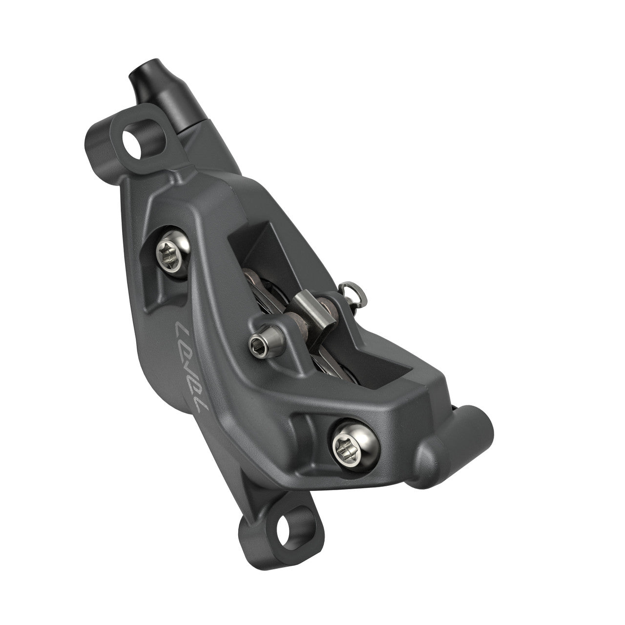 Paire de Freins SRAM LEVEL BRONZE STEALTH 4 pistons Gris