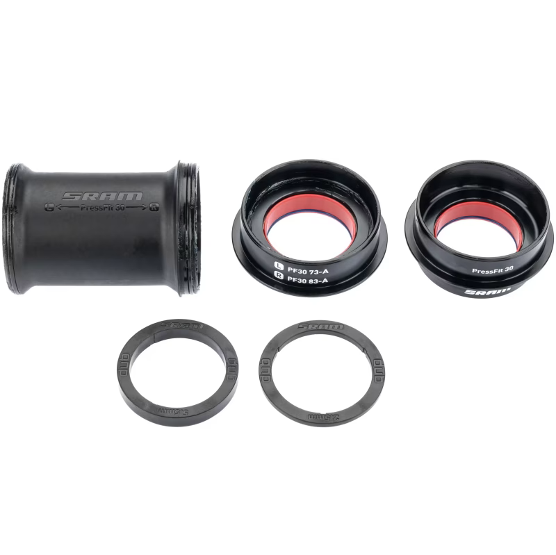 Κεραμική μεσαία τριβή SRAM DUB PressFit 30 δρόμου WIDE 68/73 mm