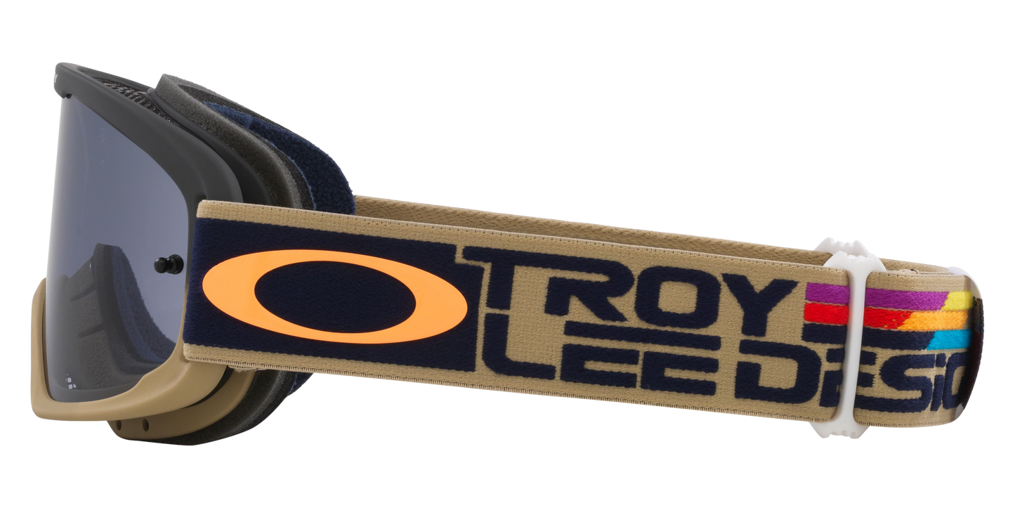 Masker OAKLEY O Frame Pro 2.0 MTB TROY LEE DESIGNS FUTURO Scherm Light Grey - OO7117-2500