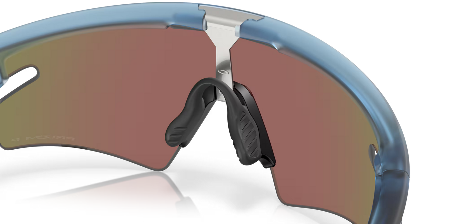 Brýle OAKLEY SPHAERA SLASH Matt Průhledná Kamenná Sklo Prizm Sapphire Polarized - OO9499-0336