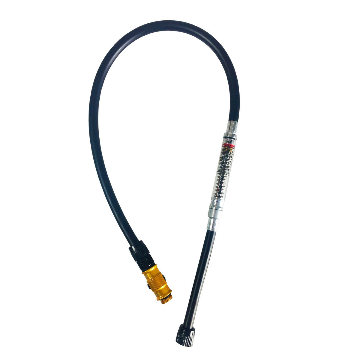 Резервен златист маркуч LEZYNE ABS Flip Venti за Micro Floor Drive