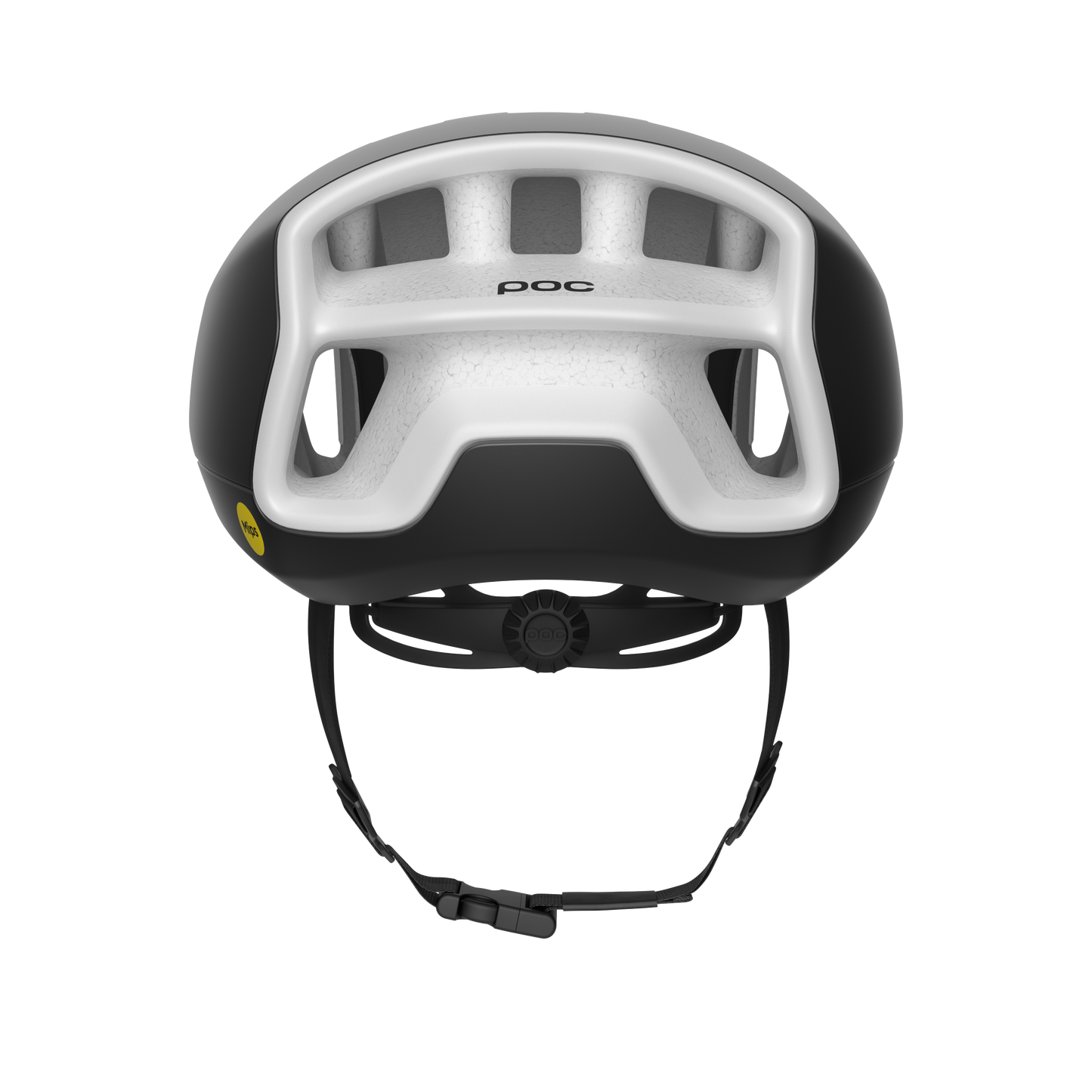 Casque Route POC CYTAL MIPS Noir Matt/Blanc Matt