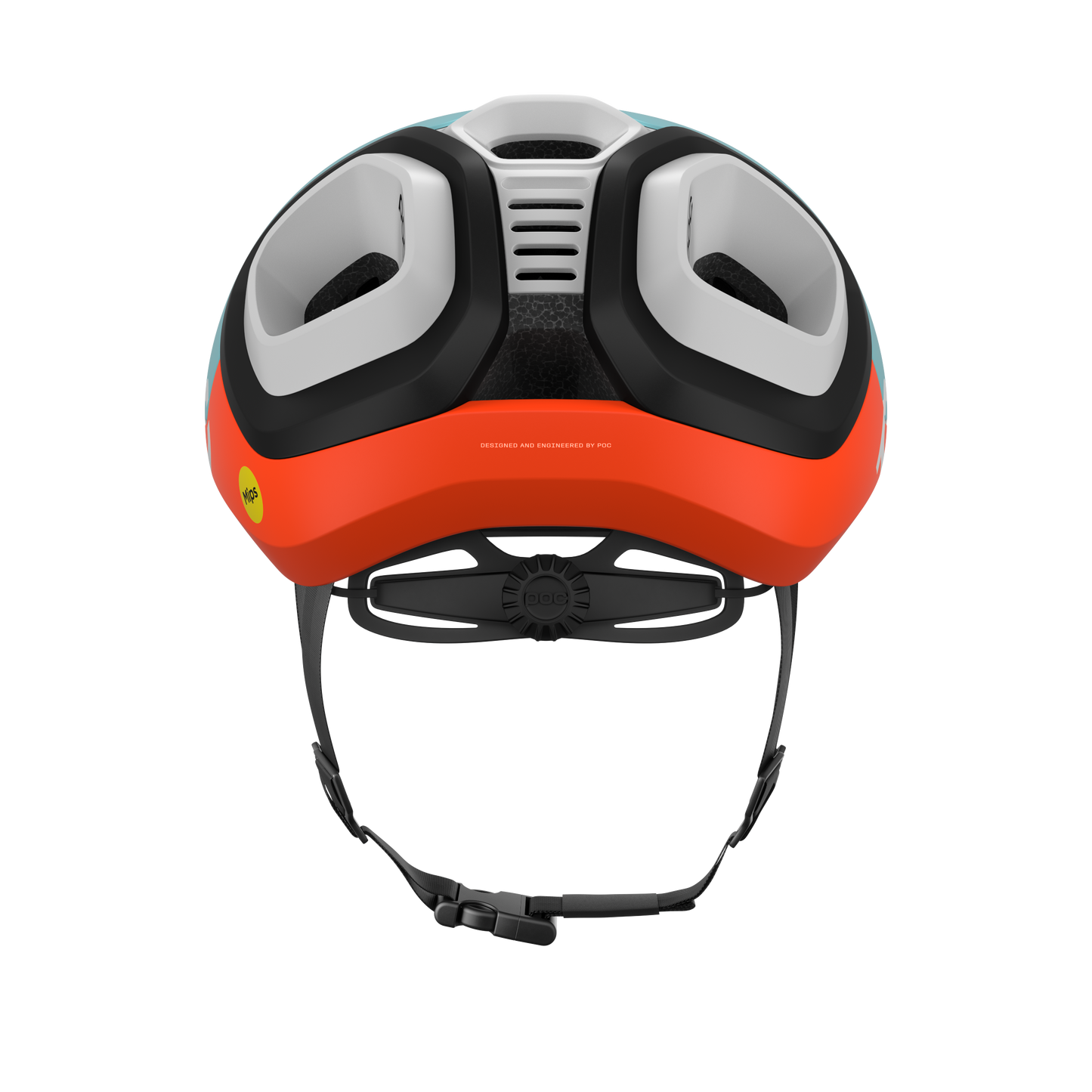 Casco de Carretera POC AMIDAL MIPS Azul/Naranja Matt