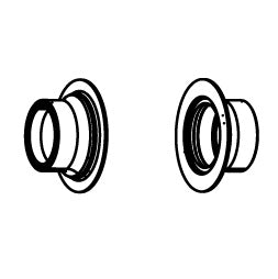 Tapones de eje de rueda delantera ZIPP ZM2 15x110 mm #11.2018.064.001