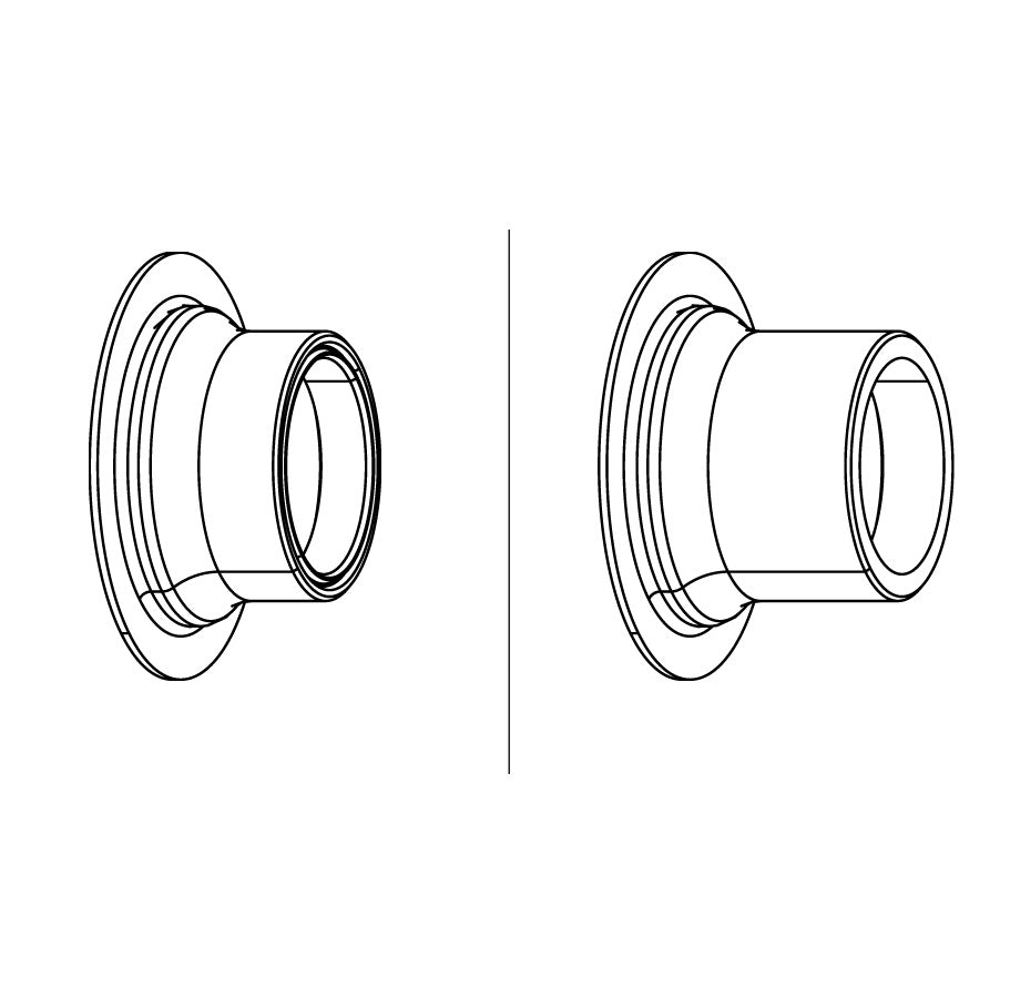 Τερματικά Άξονα Μπροστινού Τροχού ZIPP ZR1 15X100mm #11.2018.064.018