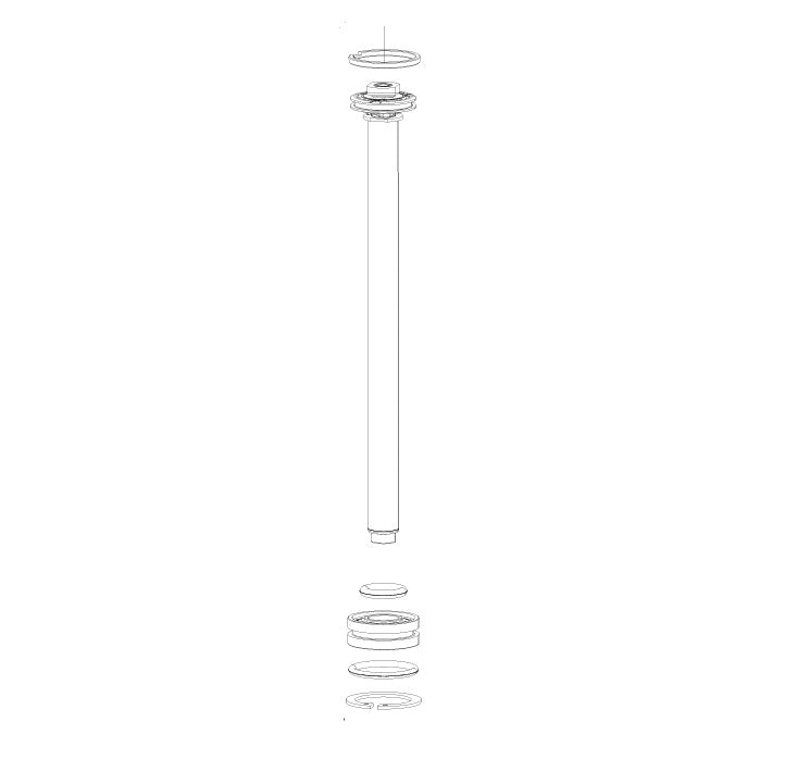 ROCKSHOX Rebound Damper Cartridge for REVELATION 26"/27.5"/29" Fork #11.4018.025.003