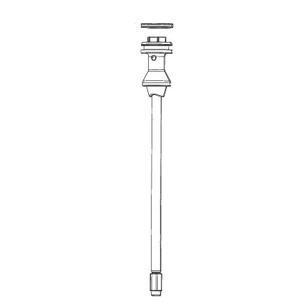 ROCKSHOX DEBONAIR -ilmajousen akselisarja 150 mm, 27,5"/29" (38 mm), DOMAIN B1+ (2022+) -haarukkaan #11.4018.111.015