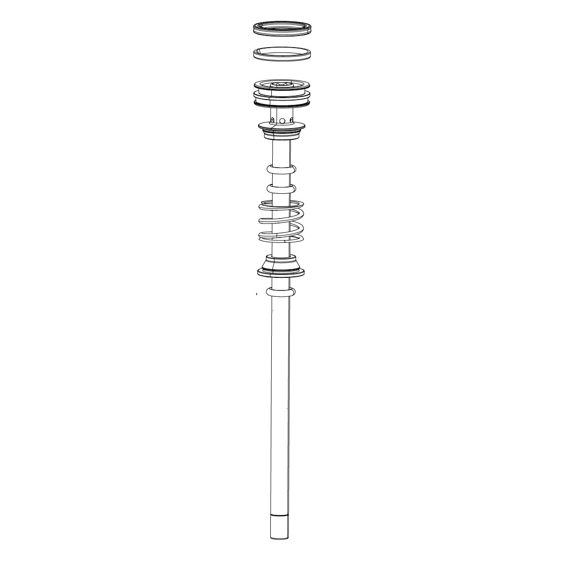 Kit Piston Debonair pour Fourche ROCKSHOX SID 35mm D1+ (2024+) 120mm 29"