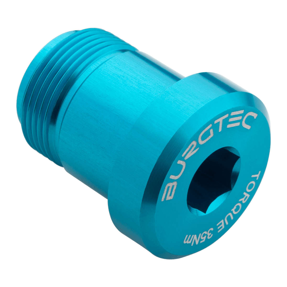 Šroub přehazovačky BURGTEC pro SRAM T-Type (standard GX / XO / XX) Tyrkysový