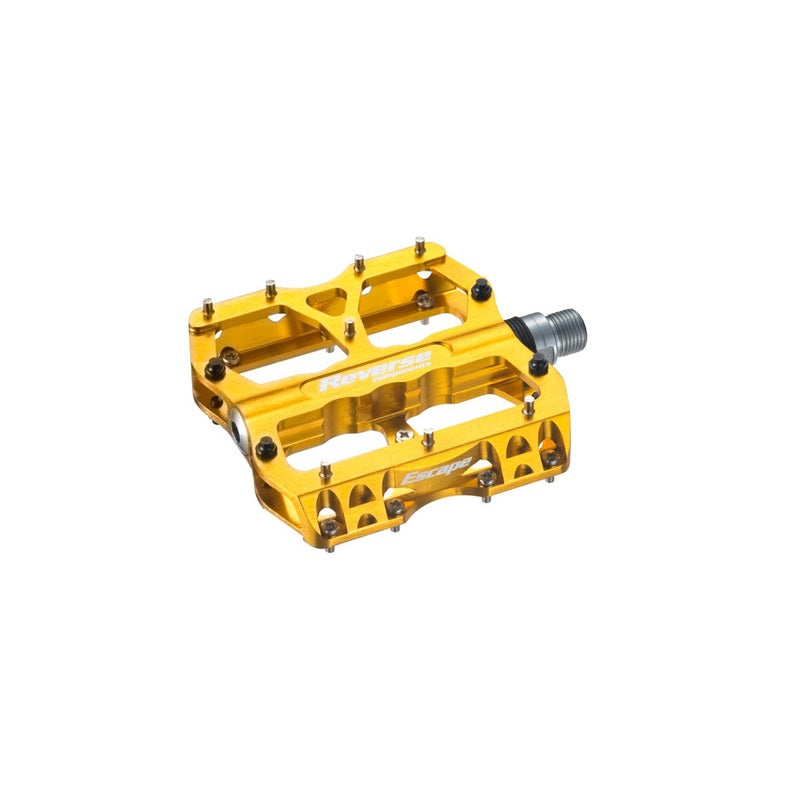 Platte Pedalen REVERSE COMPONENTS ESCAPE Goud