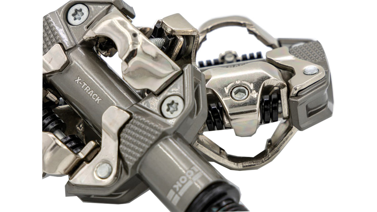 Πετάλια LOOK X-TRACK SPD σε μεταλλικό γκρι