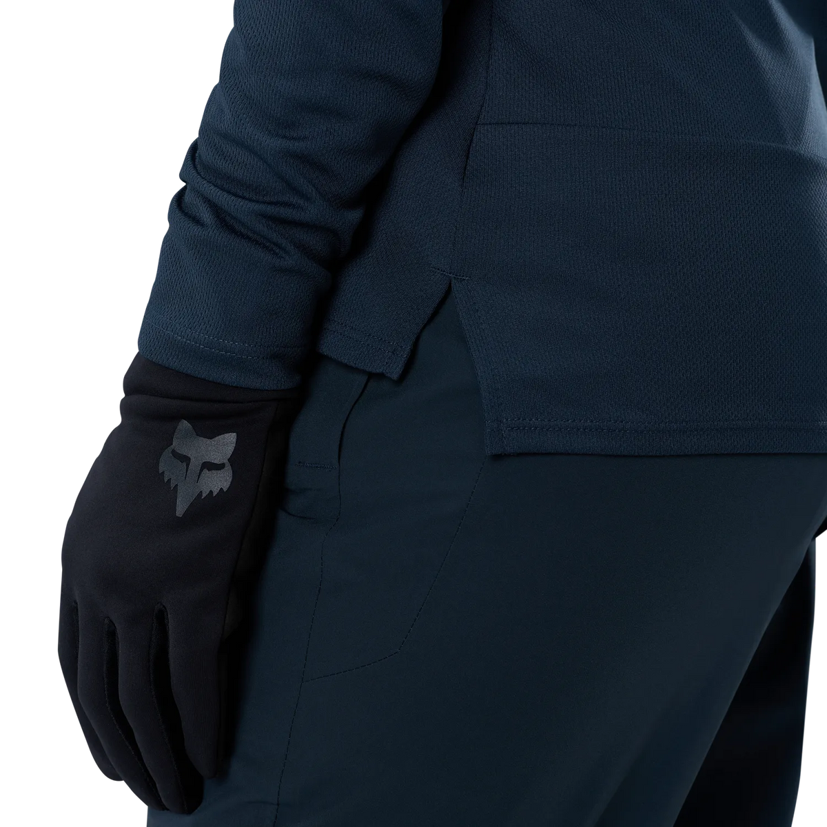Maillot FOX RANGER FOX HEAD Femme Manches Longues Bleu