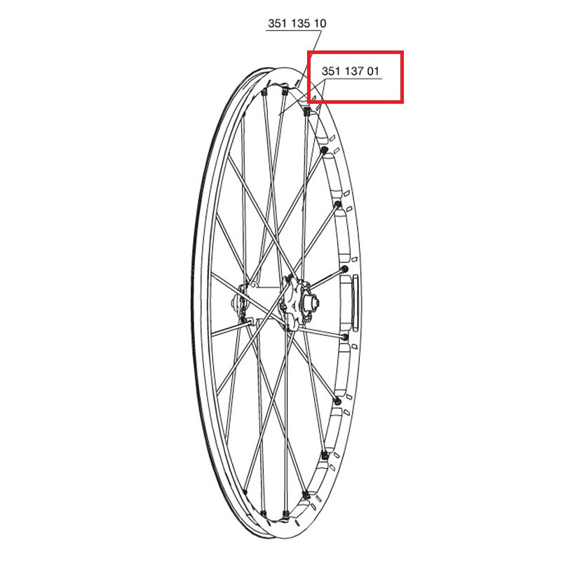 Kit 10 Rayons Av/Ar MAVIC pour CROSSMAX SLR 29" 299.5mm Écrous M7/7