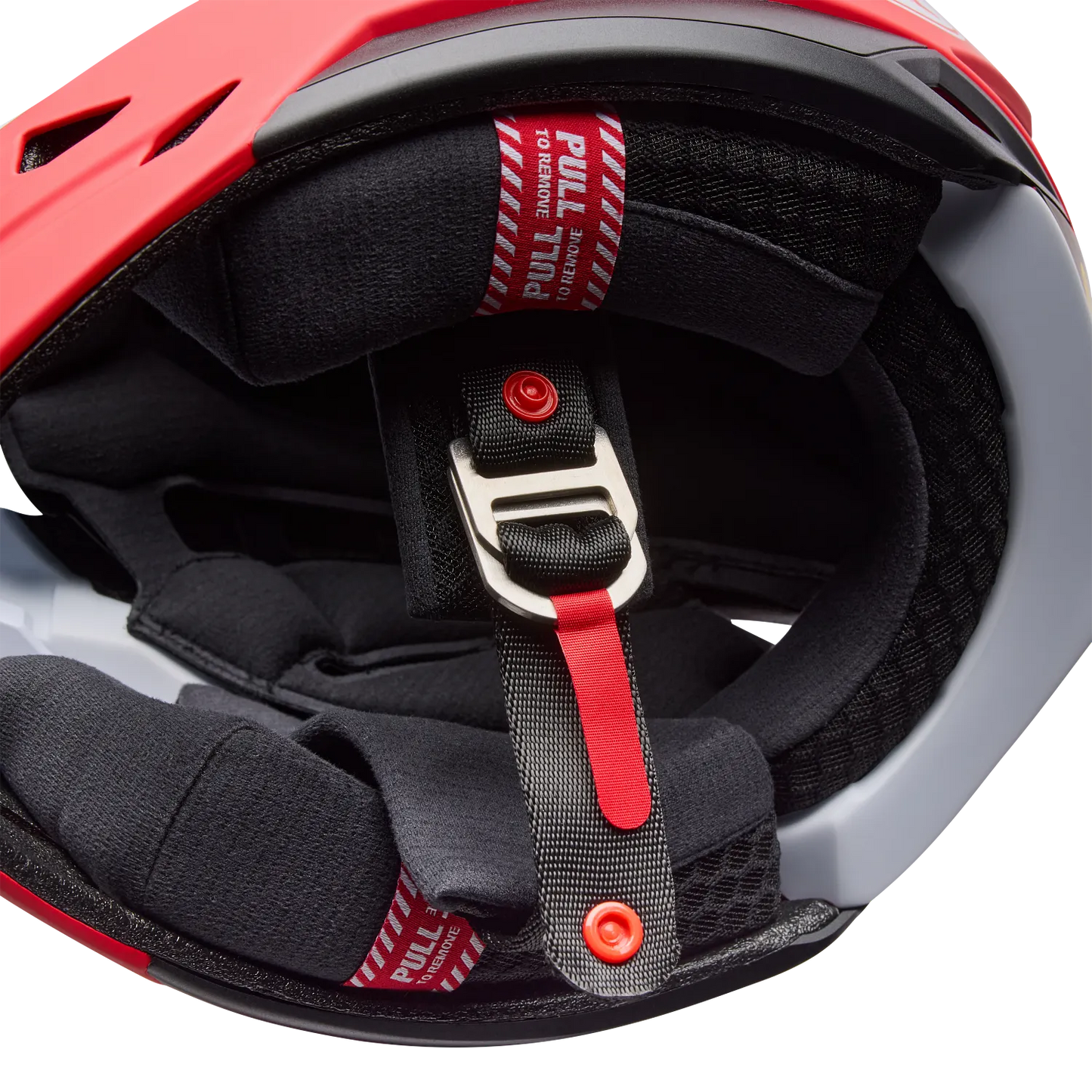 Casque VTT BELL FULL-10 MIPS LEVEL SET Blanc/Rouge