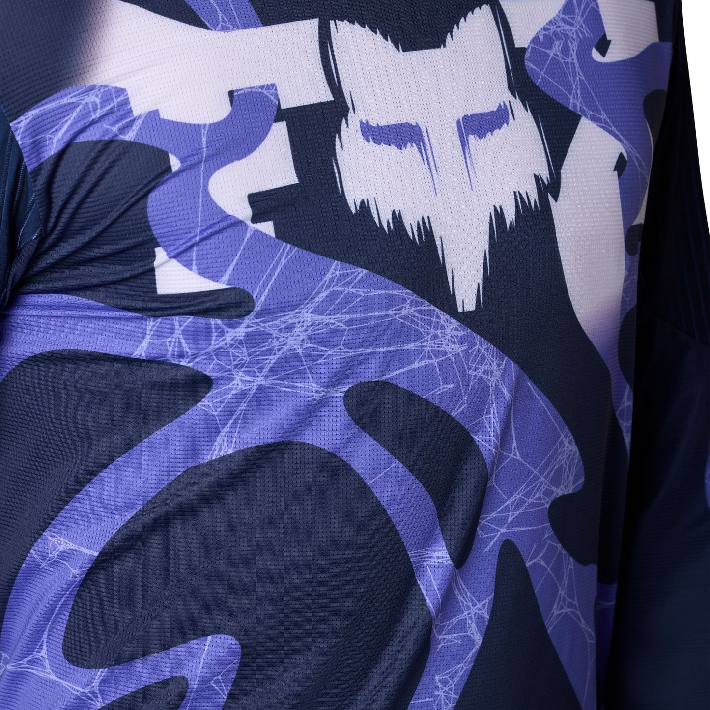 Maillot FOX FLEXAIR DIFFUSE SE Manches Longues Violet Blueberry