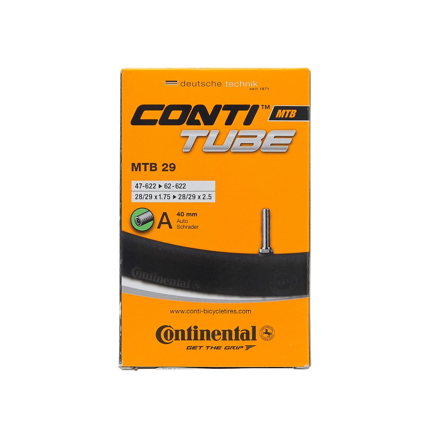 Camera d'Aria CONTINENTAL 29x1.75-2.5 Schrader 40mm