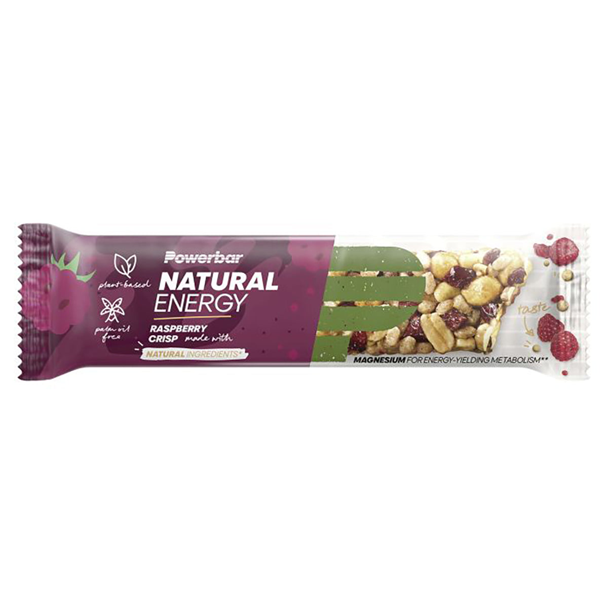 Energetická tyčinka POWERBAR NATURAL ENERGY (40 g) Malina Crispy
