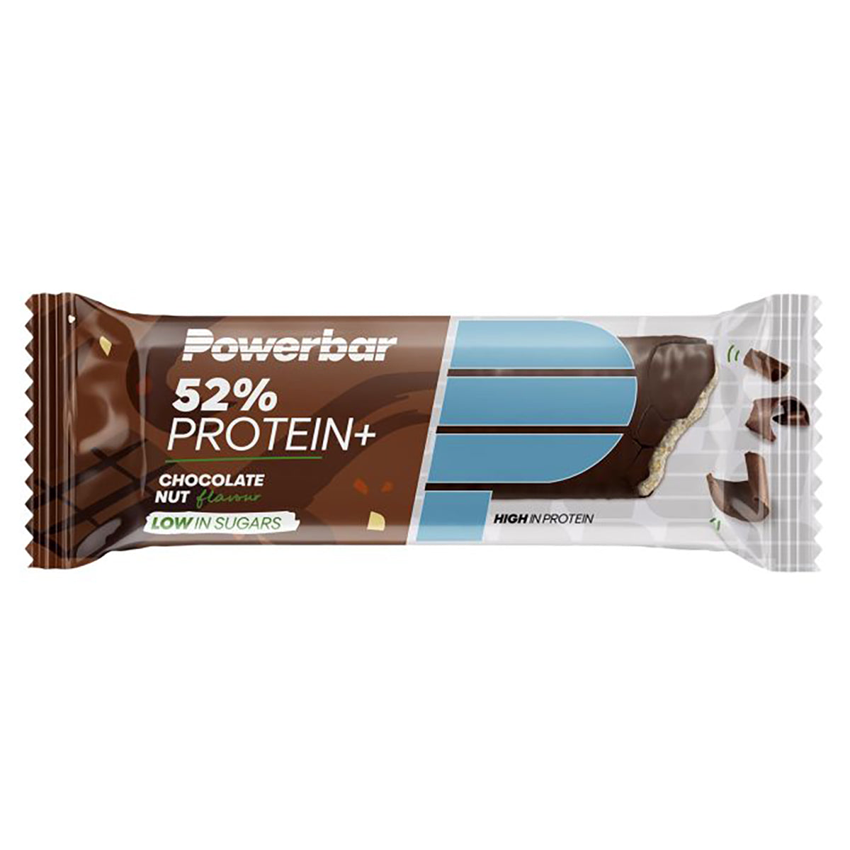 Erholungsriegel POWERBAR 52% PROTEIN PLUS (55 g) Schokolade Nuss