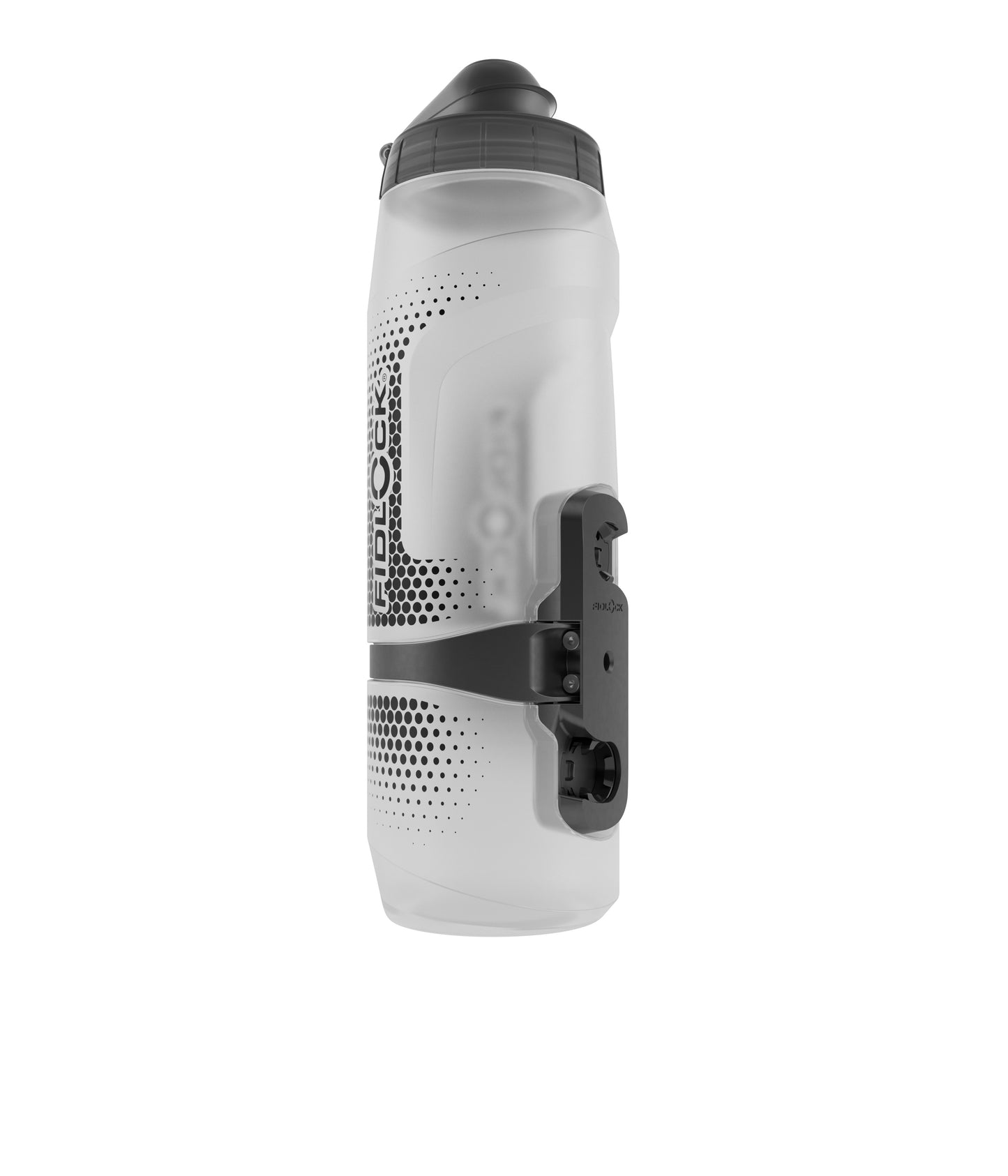 Kit Borraccia e Portaborraccia FIDLOCK TWIST BIKE BASE 800 ml Trasparente