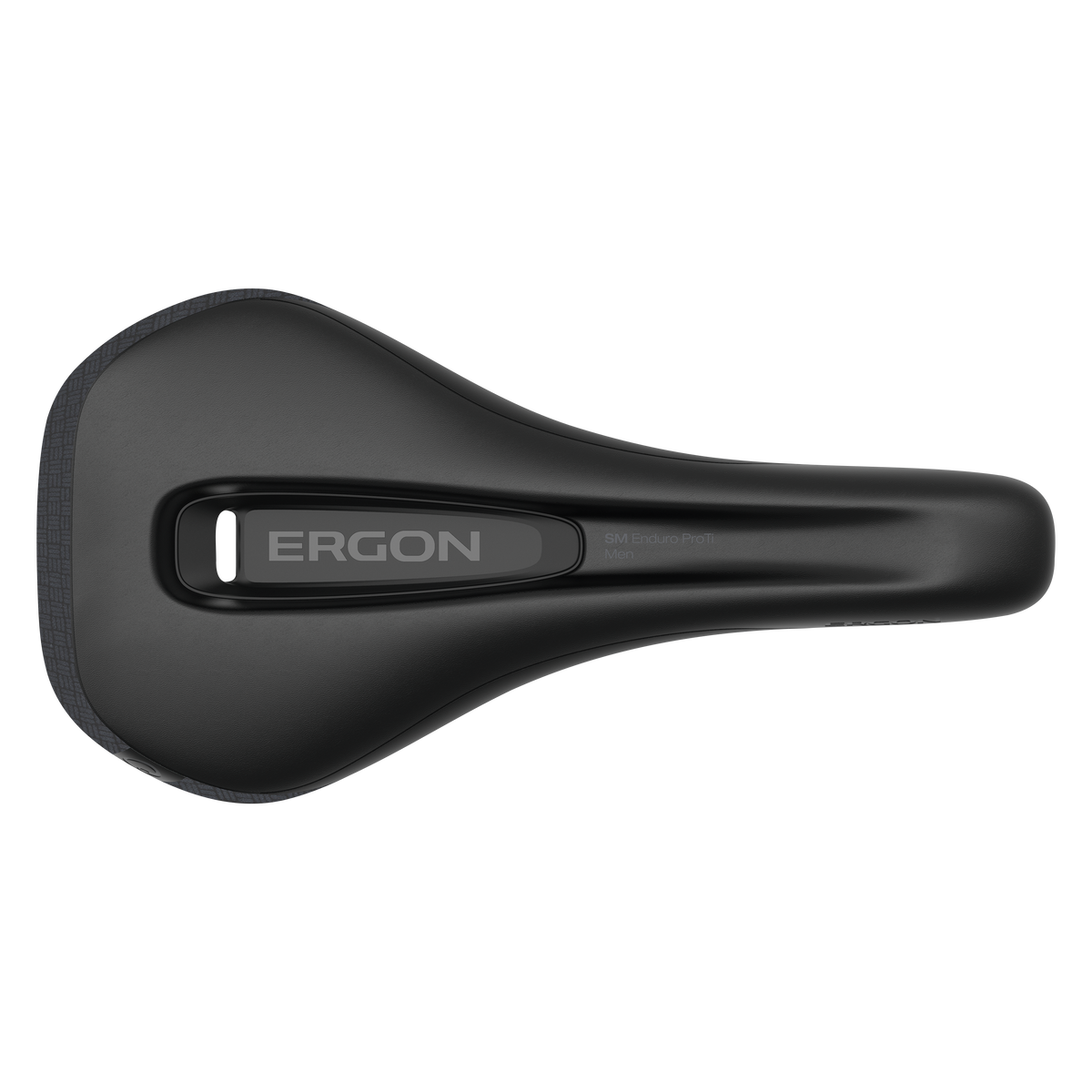 ERGON SM Enduro Pro-sadel S/M med titaniumskinner – detalje
