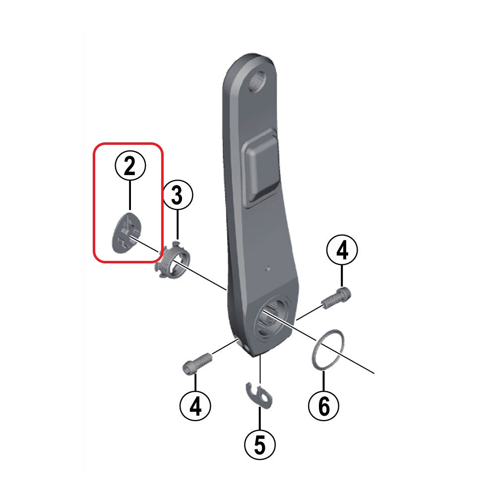 Cache Manivelle SHIMANO pour Pédalier FC-R9100-P