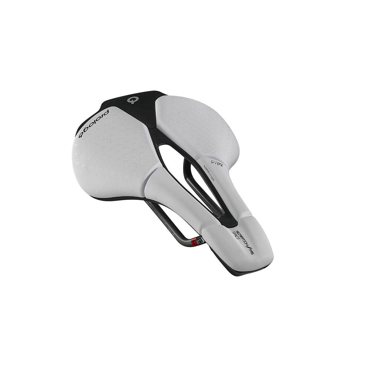 Sella PROLOGO SCRATCH M5 PAS SPACE Manubri Tirox larghezza 147mm Bianco