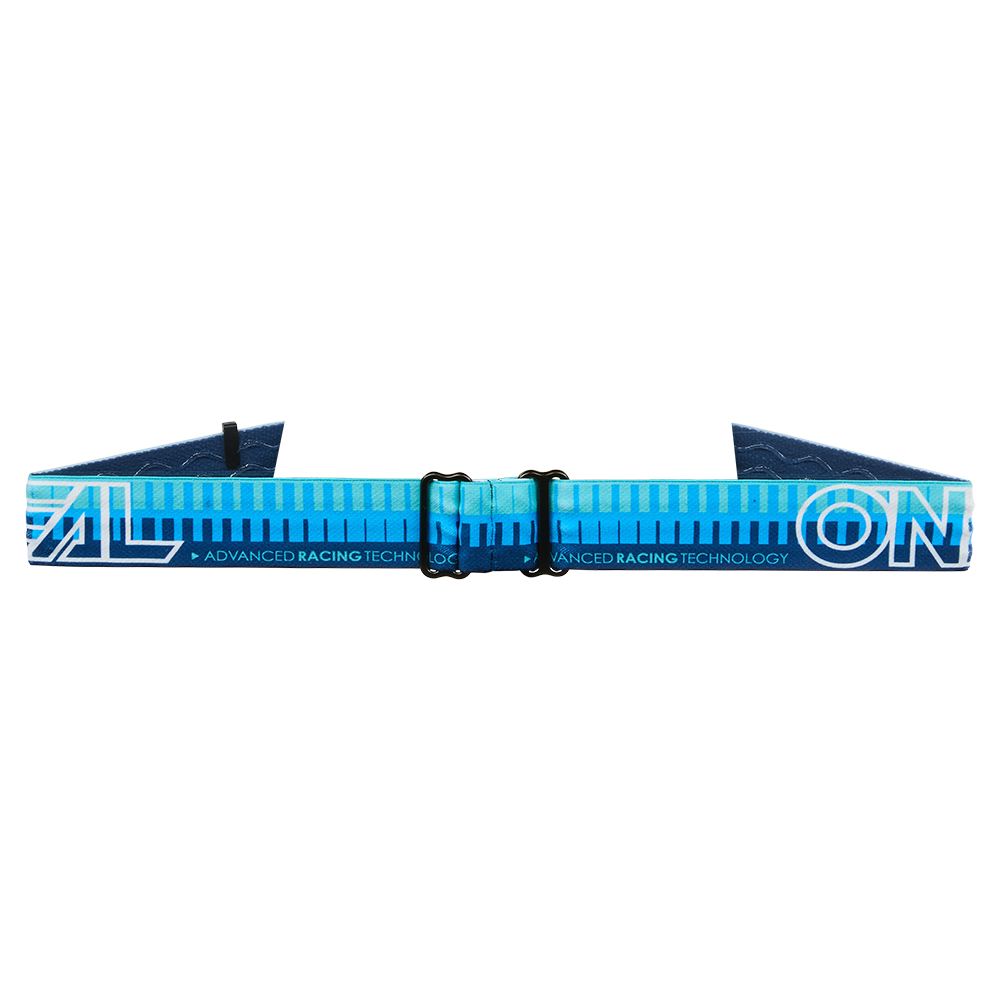Masque O'NEAL B-10 STRIPED Bleu Écran Clear