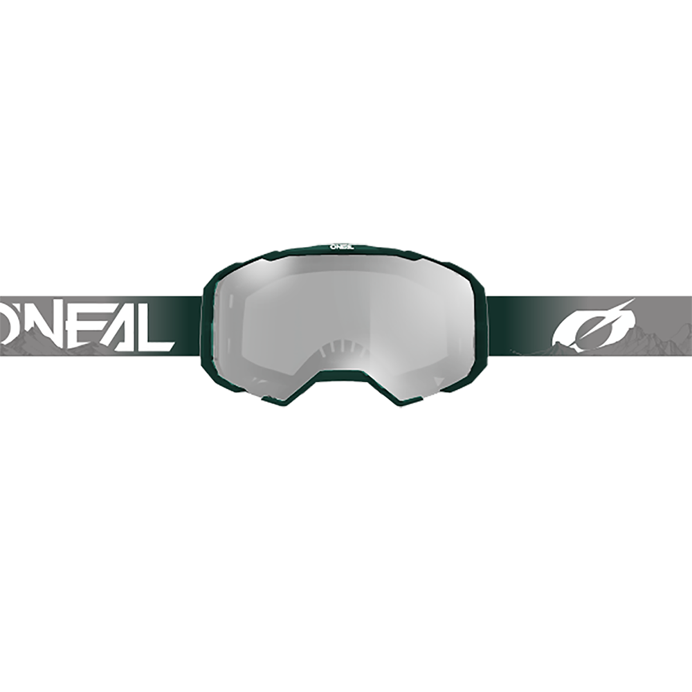 O'NEAL B-22 COVERT Goggle Grey/Green Clear Lens