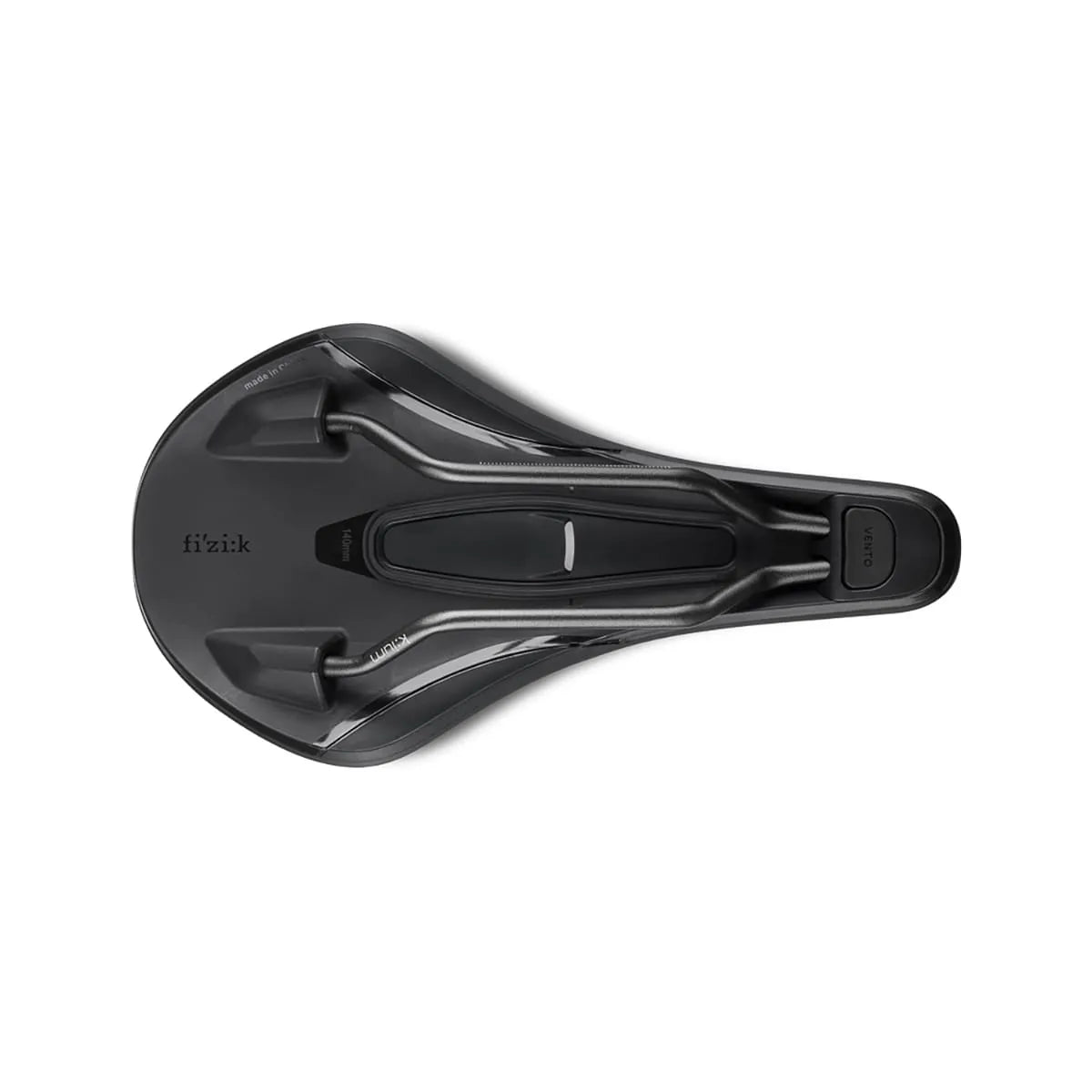 Sadel FIZIK VENTO ARGO X3 150 mm Rails Kium Sort