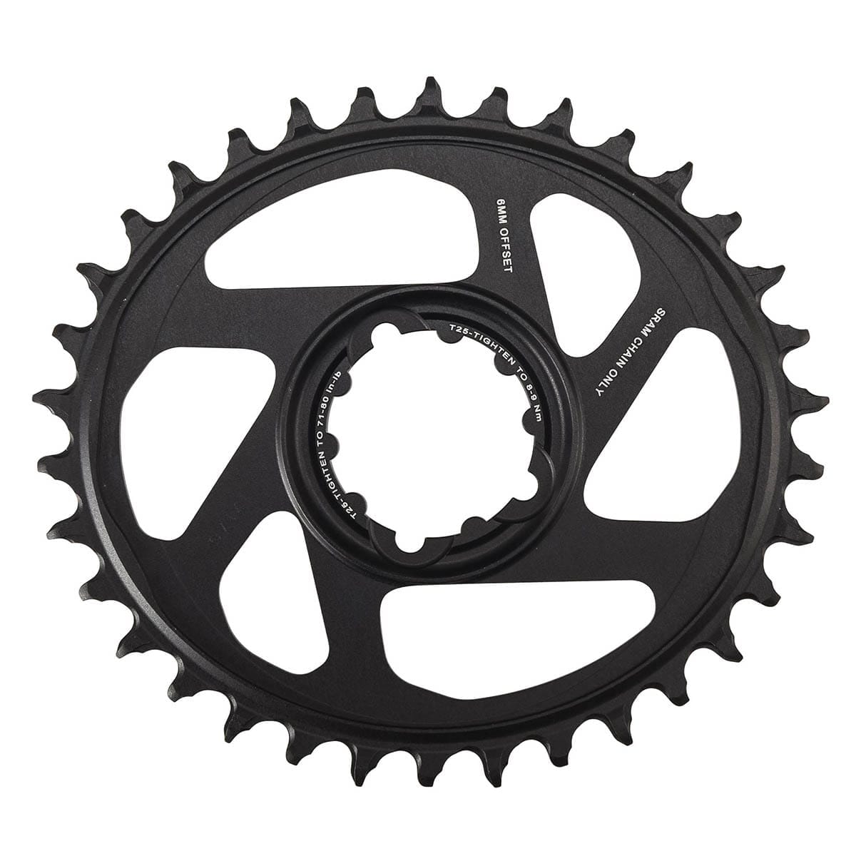 Piatto Singolo SRAM EAGLE X-SYNC2 OVAL 12V Direct Mount Offset 6 mm