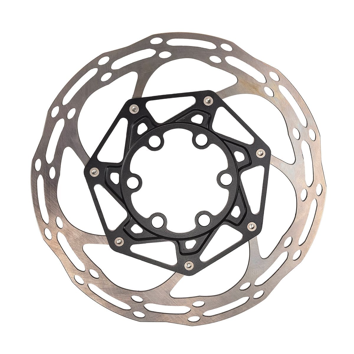Tarcza SRAM CENTERLINE Zaokrąglona 6 Otworów + Śruby Tytanowe Czarna