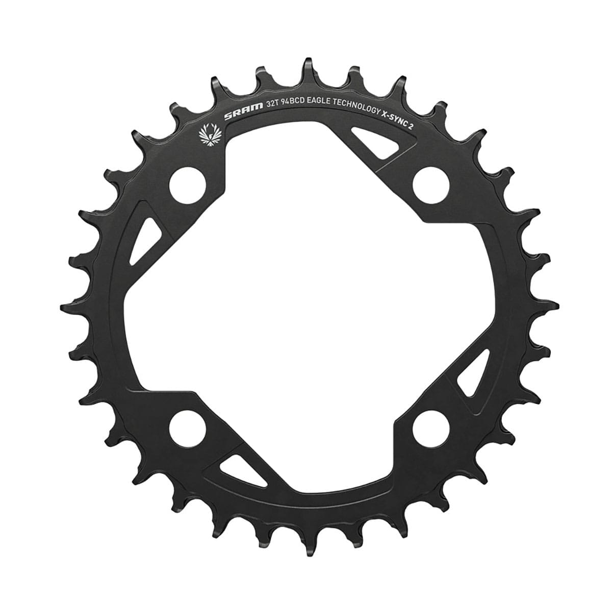 Tarcza pojedyncza SRAM X-SYNC 2 94BCD EAGLE EMTB 12V 4 otwory 94mm