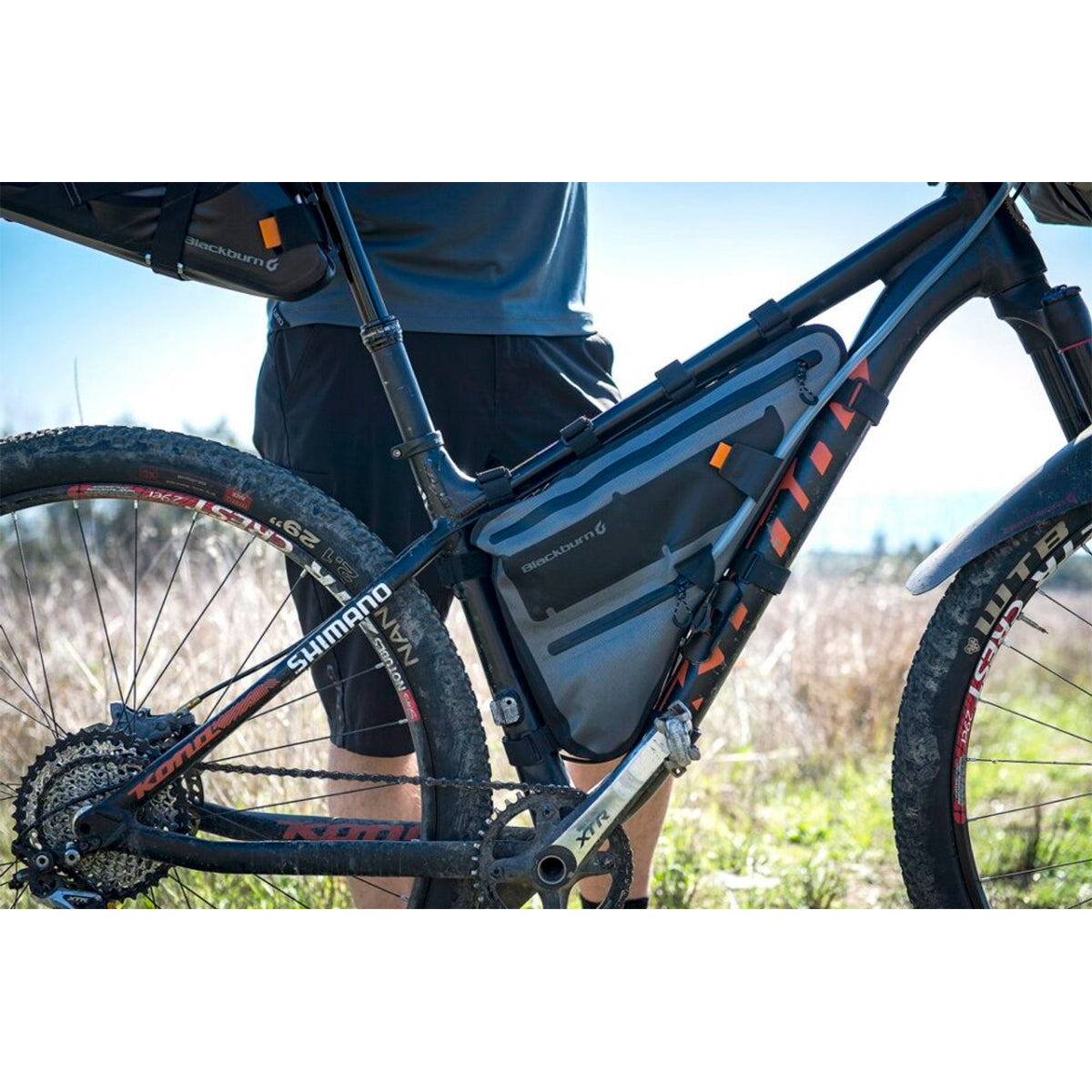 Rammetaske BLACKBURN OUTPOST ELITE 3,4 L Grå