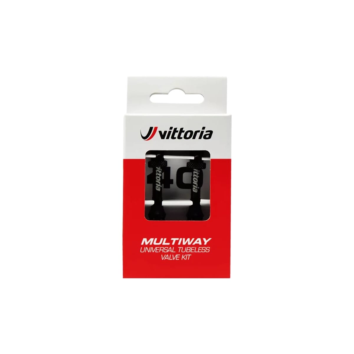 Ventily Tubeless VITTORIA MULTIWAY Černé Presta (x2)