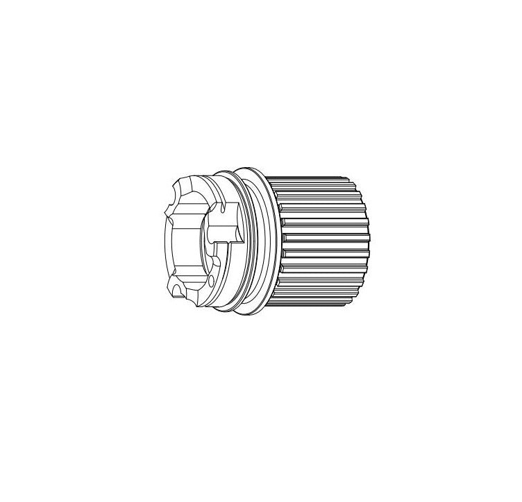 Corps de Roue Libre CAMPAGNOLO Type SHIMANO Microspline 12V Renforcé 33mm