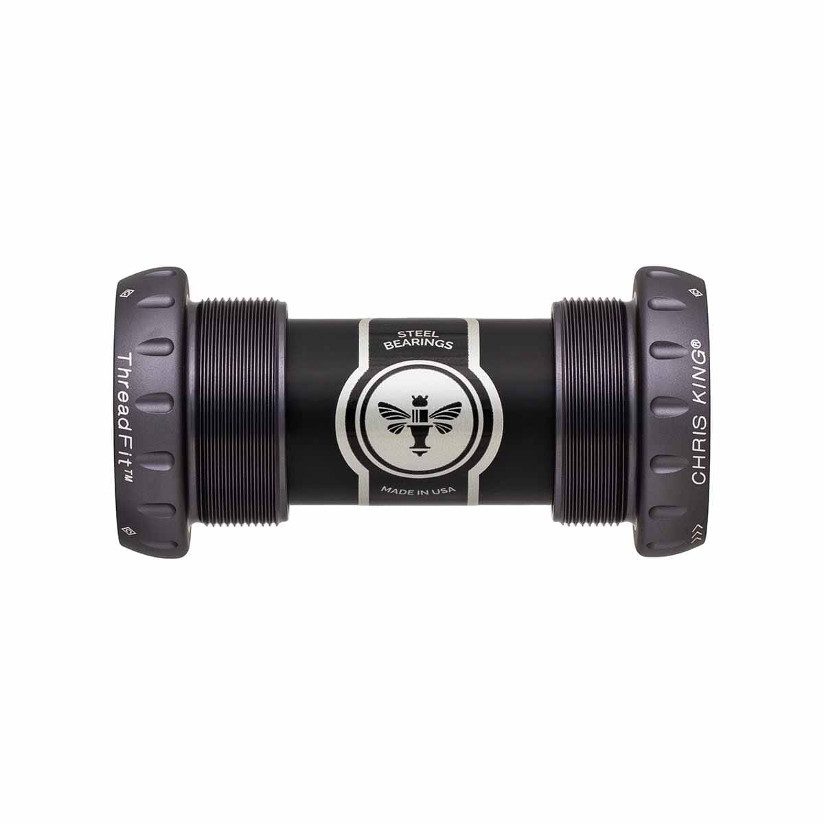 Středové složení CHRIS KING ThreadFit 24 68/73 mm Keramika Matná Černá