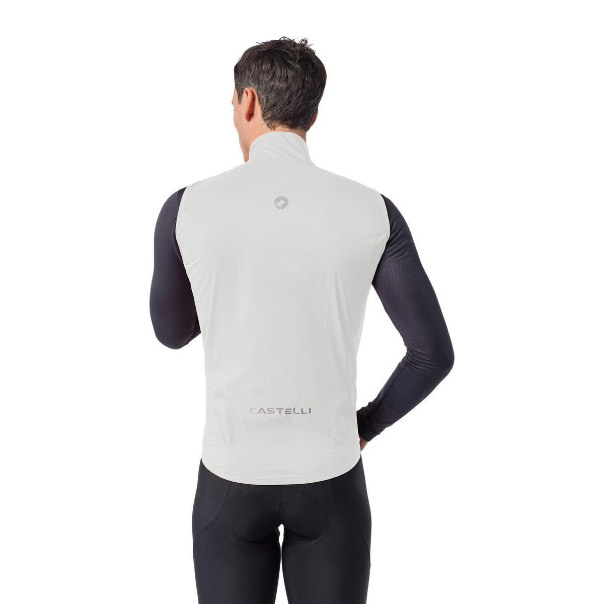 CASTELLI Transition Air dramblio kaulo spalvos liemenė – vaizdas iš nugaros