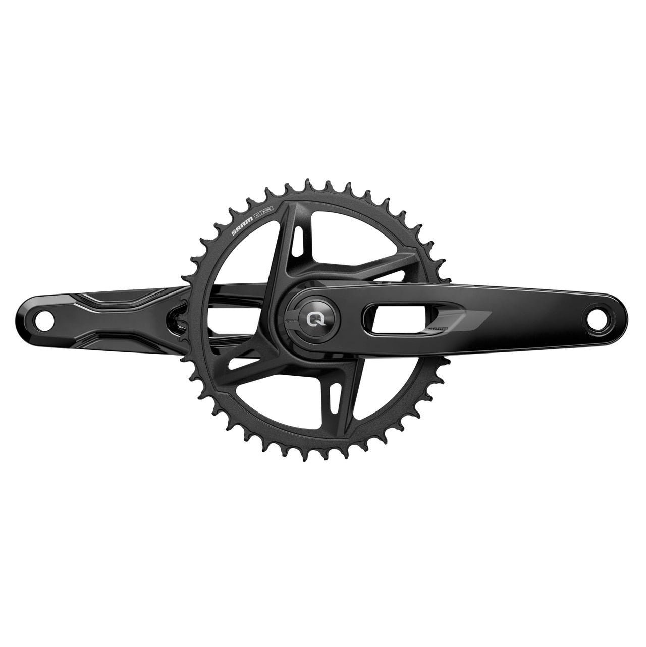 Enkelvoudig Pedaalwiel met Vermogenssensor 12/13V SRAM RIVAL AXS XPLR E1 DUB WIDE DM