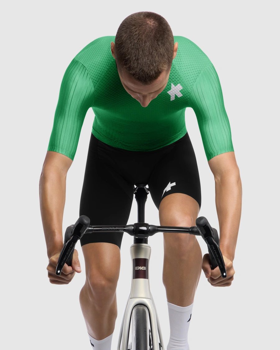 Maillot ASSOS EQUIPE RSR S11 Manches Courtes Vert