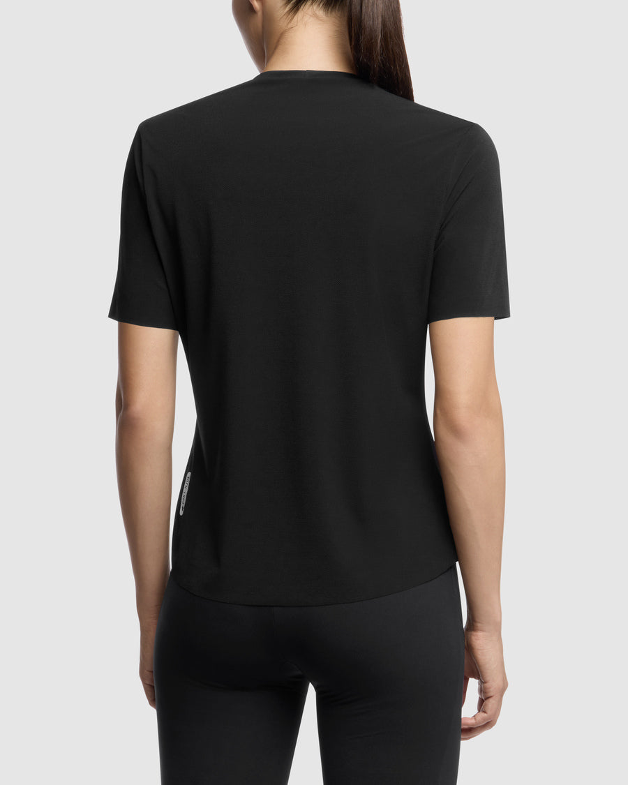 ASSOS TACTICA POST RIDE T5 kortærmet trøje Dame Sort