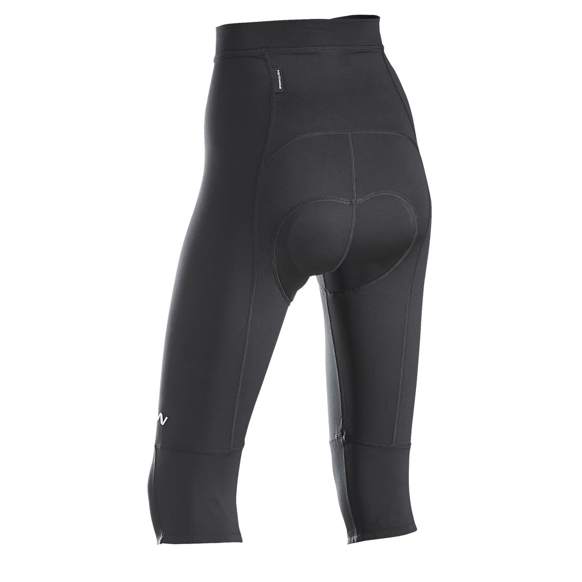 Ženske biciklističke hlače 3/4 NORTHWAVE ACTIVE HIVER crne
