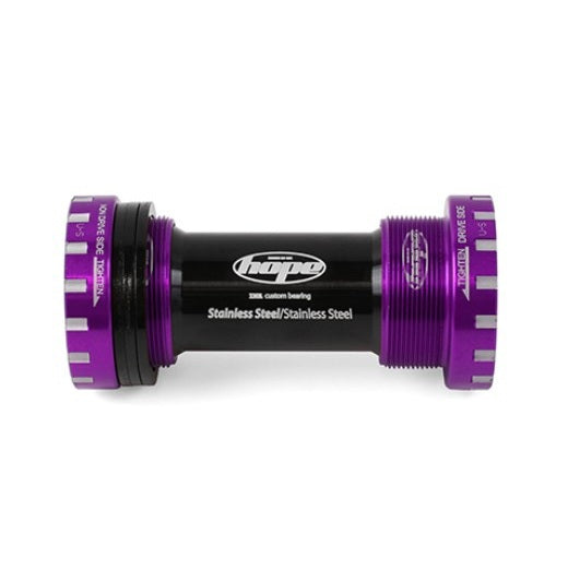 Pedalier HOPE 68/73 mm Eje 24 mm Violeta