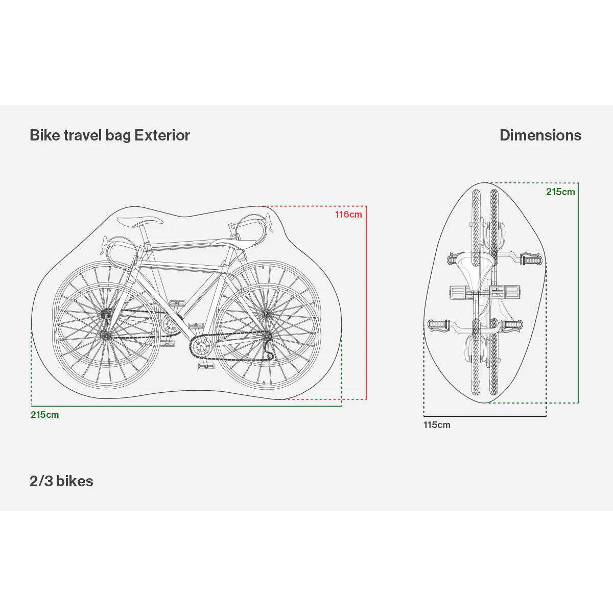 BUDS CAR BIKE RACK AND RAIN COVER 2/3 Bikes Bike Rack Protection Cover