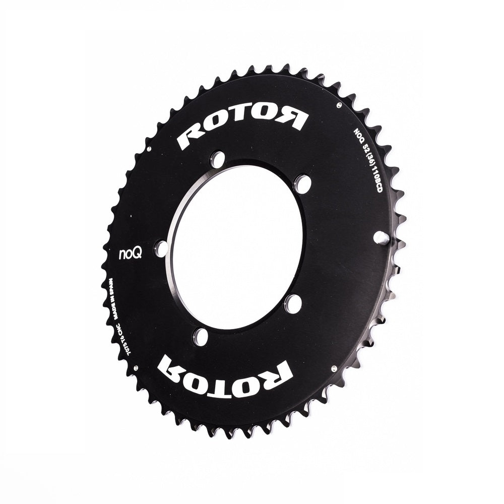 Corona Esterna 11V ROTOR R-RING AERO 5 fori/110mm Nero