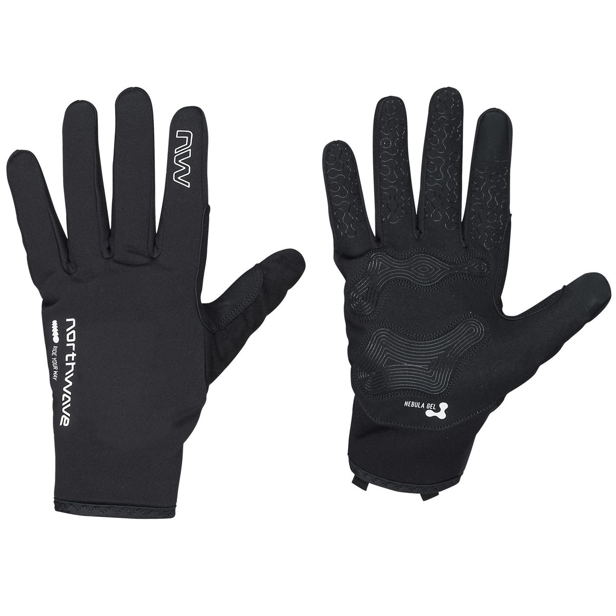 Handsker NORTHWAVE FAST PRO GEL WINTER Sort