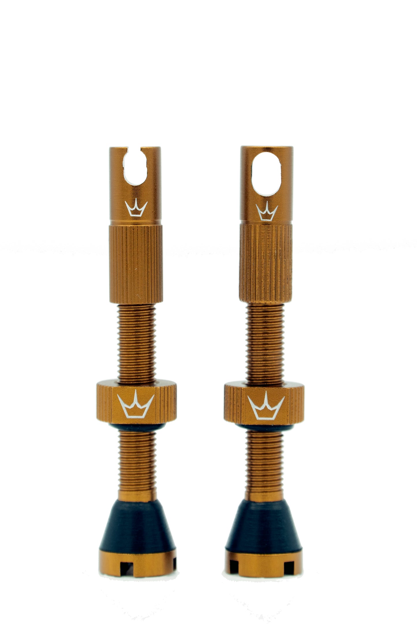 Tubeless-Ventile PEATY'S x Chris King MK2 Presta 60 mm (x2) Bronze